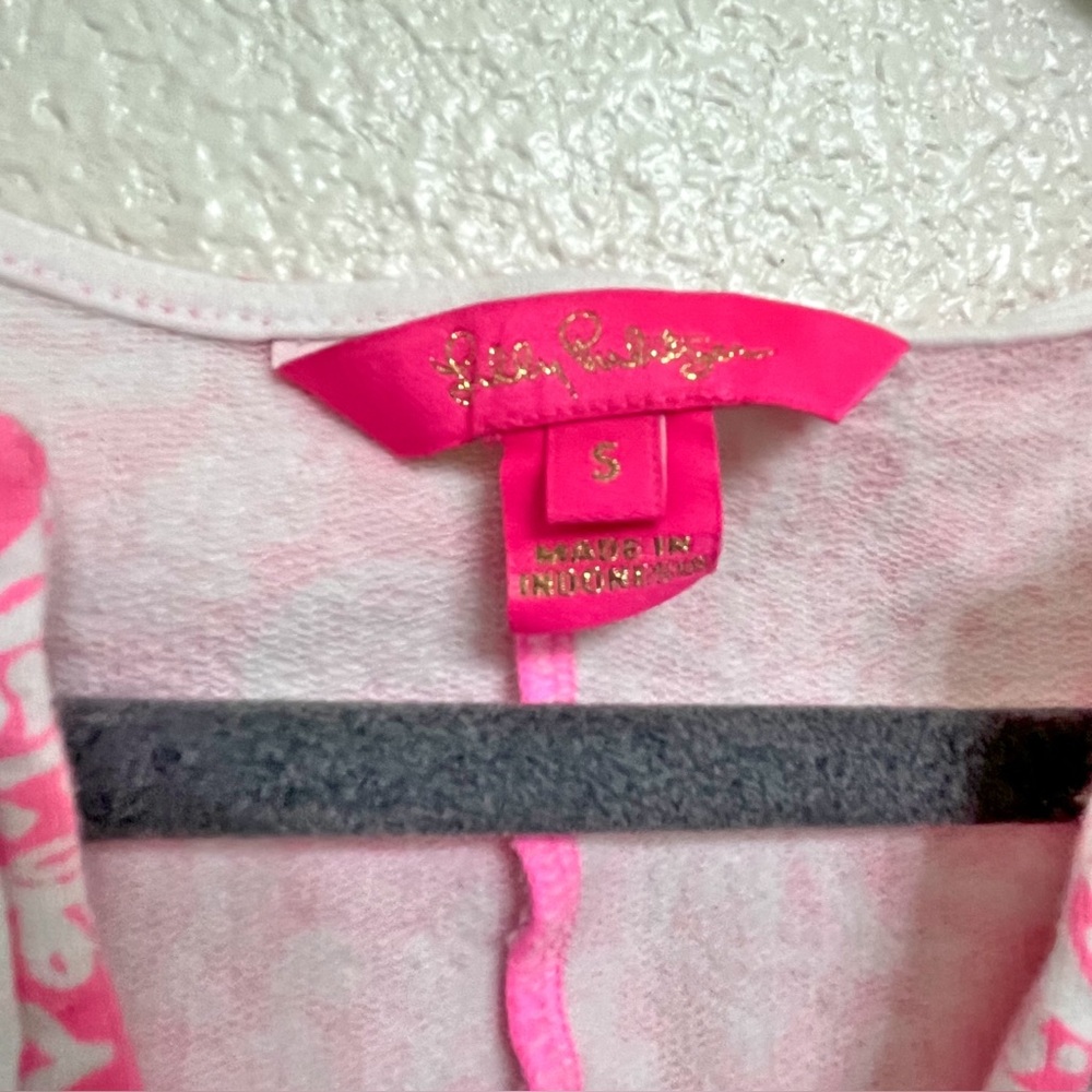 Lilly Pulitzer Harper Sleeveless Shift Dress Havana Pink Clawdia Small - Picture 4 of 8